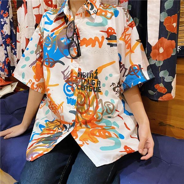women's blouses & shirts fashion retro summer funny printing long blouse female hip-hop streetwear casual oversized white short sleeve
women's blouses & shirts fashion retro summer funny printing long blouse female hip-hop streetwear casual oversized white short sleeve