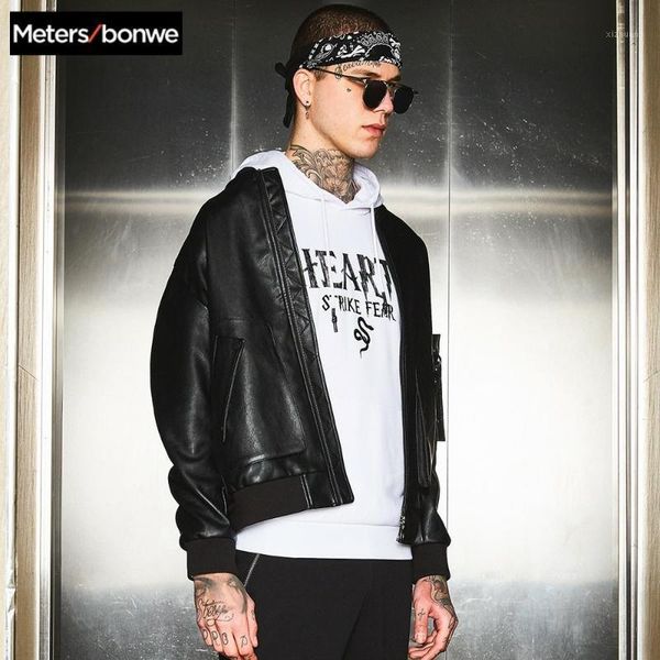 men's jackets metersbonwe spring pu street punk leather jacket fashion handsome man casual brand men bomber1, Black;brown
men's jackets metersbonwe spring pu street punk leather jacket fashion handsome man casual brand men bomber1, Black;brown
