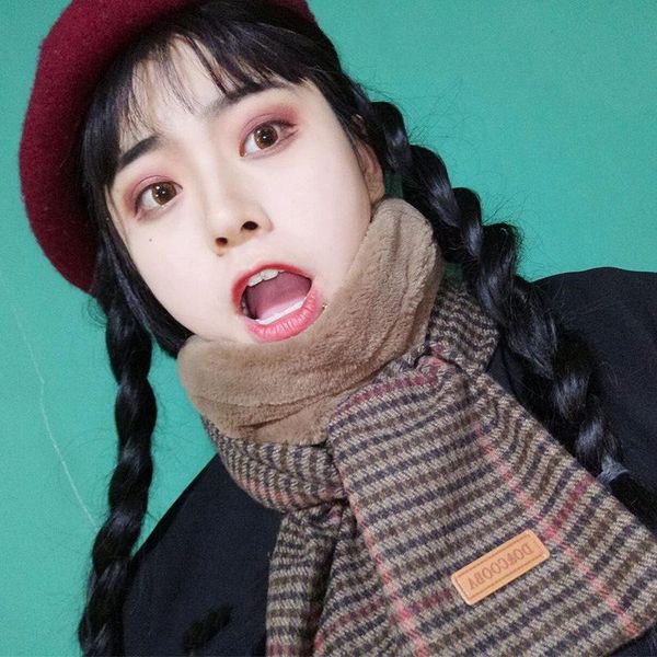 hats, scarves & gloves sets 2021 selling autumn and winter warm imitation fur scarf plaid decoration furry ins plush women's, Blue;gray
hats, scarves & gloves sets 2021 selling autumn and winter warm imitation fur scarf plaid decoration furry ins plush women's, Blue;gray