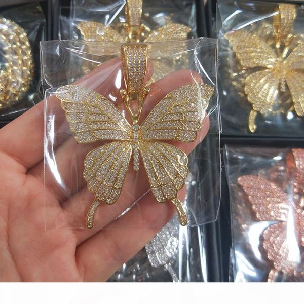 fine jewelry gold plated micro paved cz cubic zircon diamond cuban link chain with butterfly necklace hip hop jewelry, Silver
fine jewelry gold plated micro paved cz cubic zircon diamond cuban link chain with butterfly necklace hip hop jewelry, Silver