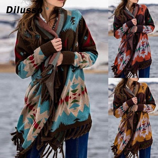 women's jackets fashion women casual print tassel coats long sleeves sweater coat autumn winter female coats#d3, Black;brown
women's jackets fashion women casual print tassel coats long sleeves sweater coat autumn winter female coats#d3, Black;brown