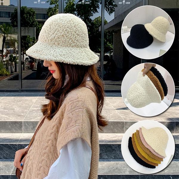 lambswool fisherman hat women girls autumn winter soft warm dome hats fashion casual solid color korean style all-match caps, Blue;gray
lambswool fisherman hat women girls autumn winter soft warm dome hats fashion casual solid color korean style all-match caps, Blue;gray