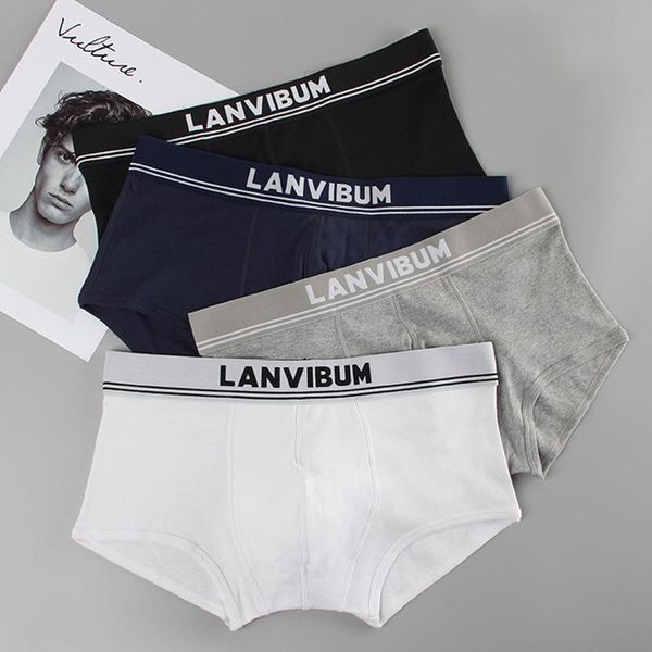 underpants boutique boxer mens underwear men cotton male pure panties shorts solid cuecas, Black;white
underpants boutique boxer mens underwear men cotton male pure panties shorts solid cuecas, Black;white