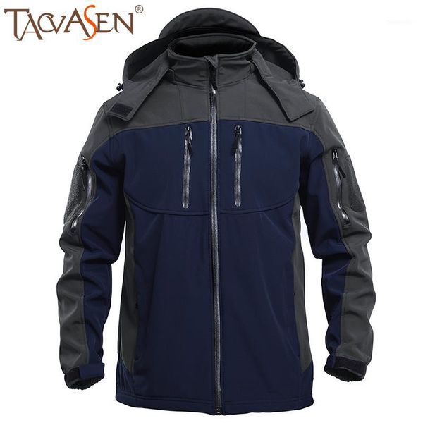 outdoor jackets&hoodies tacvasen men's winter jacket hooded softshell mountain snow coat windproof multi-pockets hiking camping jackets, Blue;black
outdoor jackets&hoodies tacvasen men's winter jacket hooded softshell mountain snow coat windproof multi-pockets hiking camping jackets, Blue;black