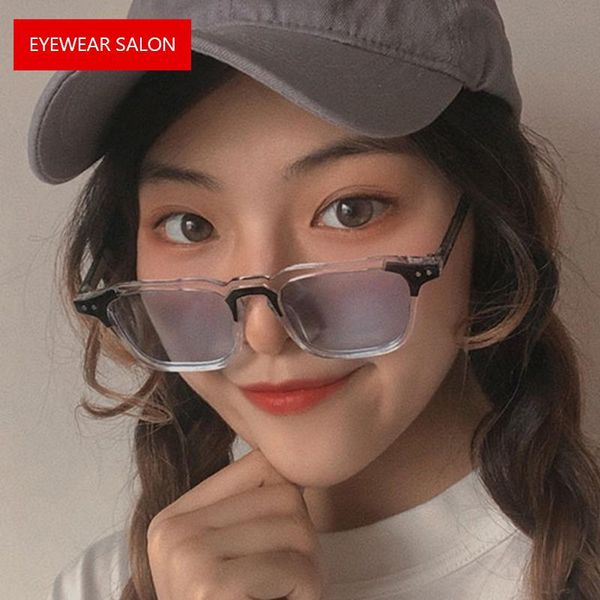 sunglasses 2021 colorful square women fashion pc frame men anti-glare eyeglasses day and night shades brand designer sun glasses, White;black 
sunglasses 2021 colorful square women fashion pc frame men anti-glare eyeglasses day and night shades brand designer sun glasses, White;black