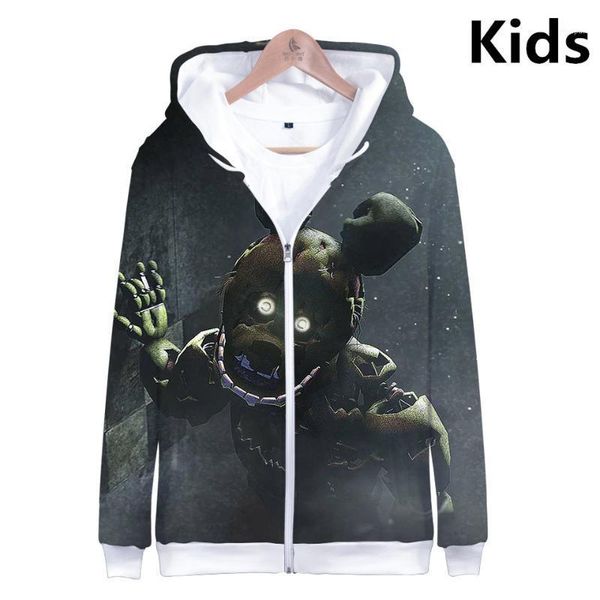 3 to 14 years kids hoodies five nights at freddys fnaf 3d hoodie sweatshirt boys girls outerwear jacket coat children clothing1, Black
3 to 14 years kids hoodies five nights at freddys fnaf 3d hoodie sweatshirt boys girls outerwear jacket coat children clothing1, Black