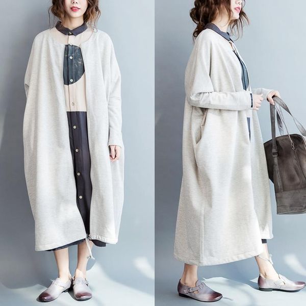 women's trench coats 2021 female spring beige plus size casual fashion wild loose cotton long knitting outerwear, Tan;black
women's trench coats 2021 female spring beige plus size casual fashion wild loose cotton long knitting outerwear, Tan;black