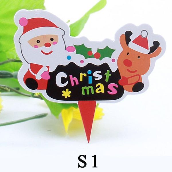 50 pcs merry christmas decor flag birthday cake gift home children kids santa snowman flags
50 pcs merry christmas decor flag birthday cake gift home children kids santa snowman flags