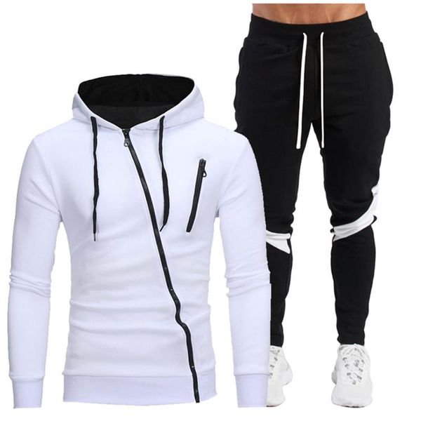 men's tracksuits solid color sets spring autumn hoodies sportswear set casual men 2 pieces zipper hoodies+pants sports suits, Gray
men's tracksuits solid color sets spring autumn hoodies sportswear set casual men 2 pieces zipper hoodies+pants sports suits, Gray