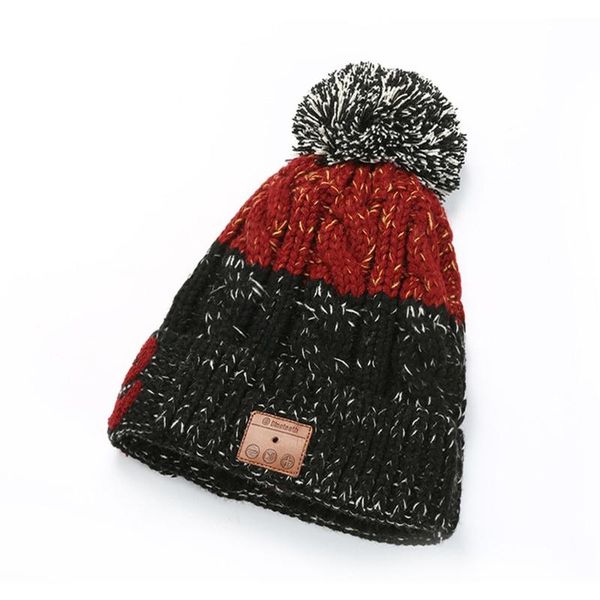 2020 new stereo call knitted velvet winter warm wireless bluetooth headset cap music hat, Black
2020 new stereo call knitted velvet winter warm wireless bluetooth headset cap music hat, Black
