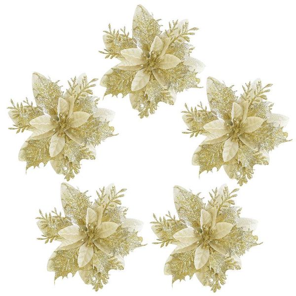 5pcs glitter artificial christmas flowers xmas tree decorations ornaments merry christmas decorations for home new year gift bbypmw
5pcs glitter artificial christmas flowers xmas tree decorations ornaments merry christmas decorations for home new year gift bbypmw