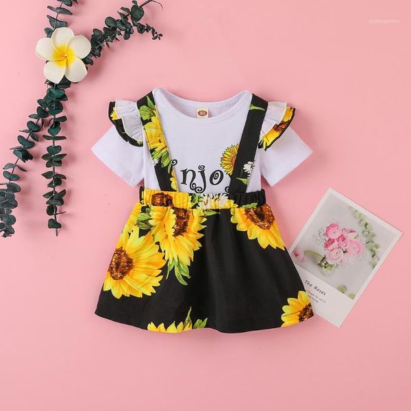 clothing sets 0-24m baby girl summer clothes born girls letter short sleeve romper+sunflowers suspender skirt sets1, White
clothing sets 0-24m baby girl summer clothes born girls letter short sleeve romper+sunflowers suspender skirt sets1, White