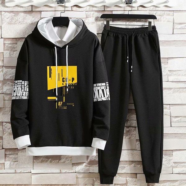 spring autumn men's sets japan style long sleeve hoodies+solid color joggers casual pants fashion 2 for sets men clothing sets, Gray
spring autumn men's sets japan style long sleeve hoodies+solid color joggers casual pants fashion 2 for sets men clothing sets, Gray