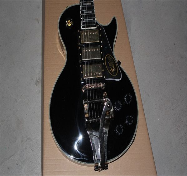 2021 custom black 3 pickup jazz electric rocker ebony fingerboard guitar
2021 custom black 3 pickup jazz electric rocker ebony fingerboard guitar