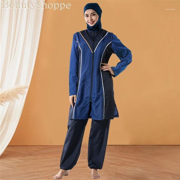 2019 modest muslim swimwear islamic swimsuits women girls plus size patchwork full cover burkinis sport clothing1, Red
2019 modest muslim swimwear islamic swimsuits women girls plus size patchwork full cover burkinis sport clothing1, Red