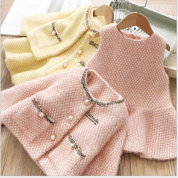 clothing sets 2021 baby girls winter boutique elegant formal lady sets: coat + vest dress 5 sets/lot, wholesale,, White
clothing sets 2021 baby girls winter boutique elegant formal lady sets: coat + vest dress 5 sets/lot, wholesale,, White