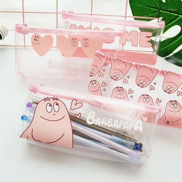 1pcs/sell kawaii pencil case transparent cute pink baba pattern school supplies student stationery gratitude christmas gift1
1pcs/sell kawaii pencil case transparent cute pink baba pattern school supplies student stationery gratitude christmas gift1