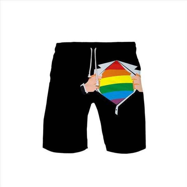 lgbt fashion swimwear men women beach board shorts rainbow flag lesbians gays swim trunks swim shorts beach wear clothes, White;black
lgbt fashion swimwear men women beach board shorts rainbow flag lesbians gays swim trunks swim shorts beach wear clothes, White;black