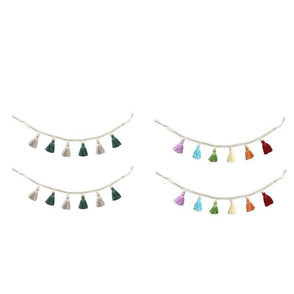 macrame cotton tel garland banner with beads wall decor woven home decoration for bedroom nursery baby kids room
macrame cotton tel garland banner with beads wall decor woven home decoration for bedroom nursery baby kids room