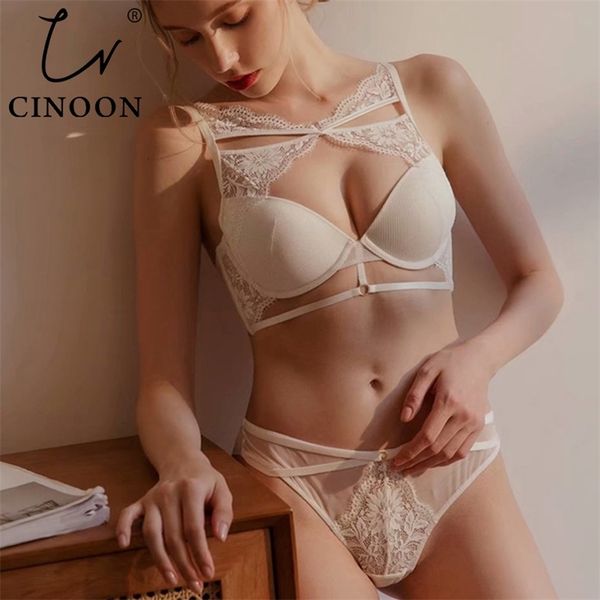 cinoon bandage underwear set push-up bra and panty sets hollow out brassiere gather bra embroidery lace lingerie set lj201210, Red;black
cinoon bandage underwear set push-up bra and panty sets hollow out brassiere gather bra embroidery lace lingerie set lj201210, Red;black