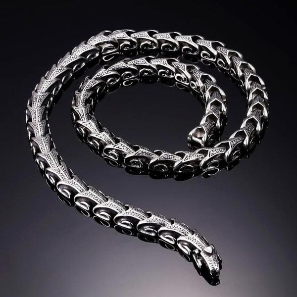 chains european length dragon link men necklace jewelry punk hiphop stainless steel wear method biker keel chain necklaces bracelet, Silver
chains european length dragon link men necklace jewelry punk hiphop stainless steel wear method biker keel chain necklaces bracelet, Silver