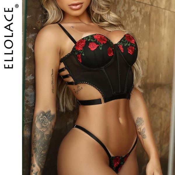 ellolace lingerie bra set underwear set for women floral embroidery padded push up bralette thong lenceria lingerie set c1212, Black;white
ellolace lingerie bra set underwear set for women floral embroidery padded push up bralette thong lenceria lingerie set c1212, Black;white