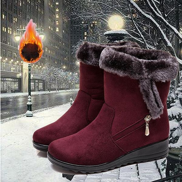 new snow boots women boots flat korean version of winter plus ankle female cotton shoes1, Black
new snow boots women boots flat korean version of winter plus ankle female cotton shoes1, Black