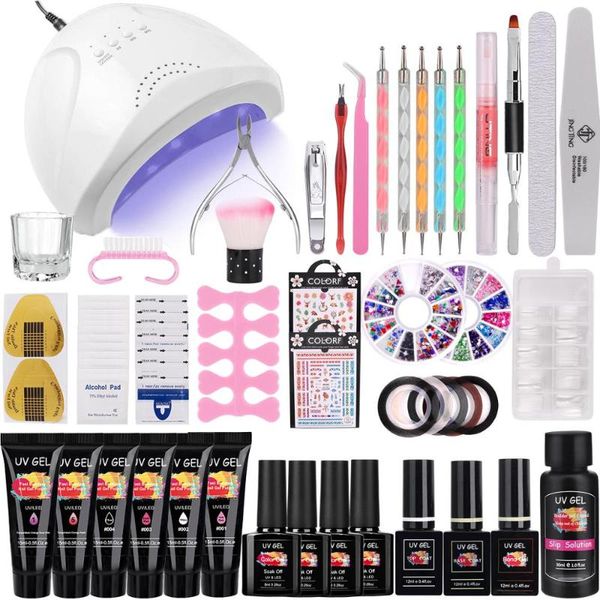 10 colors manicure set extend builder 48w lamp dryer poly nail gel finger nail extension uv led acrylic builder crystal jell, Red;pink
10 colors manicure set extend builder 48w lamp dryer poly nail gel finger nail extension uv led acrylic builder crystal jell, Red;pink