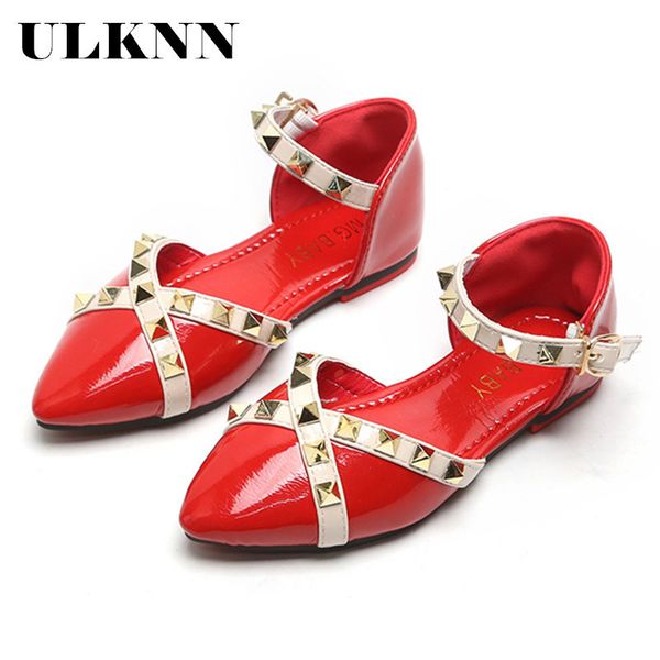 ulknn new sandals kids leather children rivets leisure sneakers girls princess performance shoes b889 t200703, Black;red
ulknn new sandals kids leather children rivets leisure sneakers girls princess performance shoes b889 t200703, Black;red