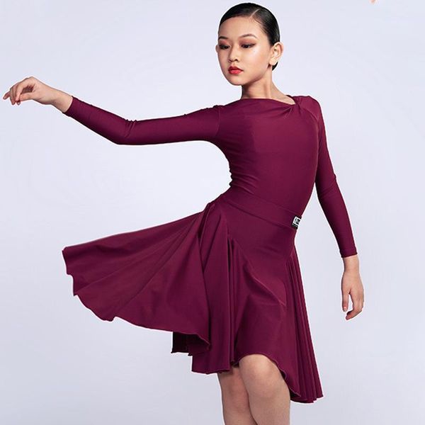 2020 ballroom modern dance dress long sleeve practice clothes chacha samba tango latin dance dress for gilrs wear dn67121, Black;red
2020 ballroom modern dance dress long sleeve practice clothes chacha samba tango latin dance dress for gilrs wear dn67121, Black;red