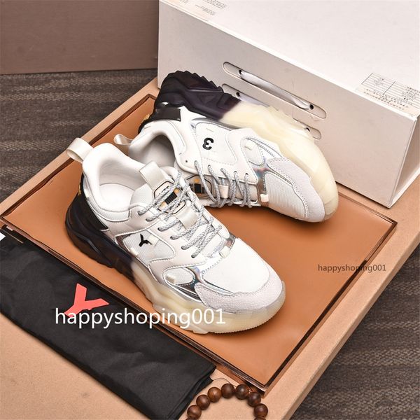 the brand men's shoes men casual shoes new leather stitching net surface shoes platform sneaker size 38-44, Black
the brand men's shoes men casual shoes new leather stitching net surface shoes platform sneaker size 38-44, Black