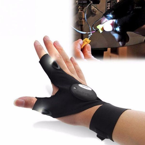 night fishing glove with led light rescue tools gear fingerless home repair gloves men half finger flashlights accessories 11.231, Blue;gray
night fishing glove with led light rescue tools gear fingerless home repair gloves men half finger flashlights accessories 11.231, Blue;gray