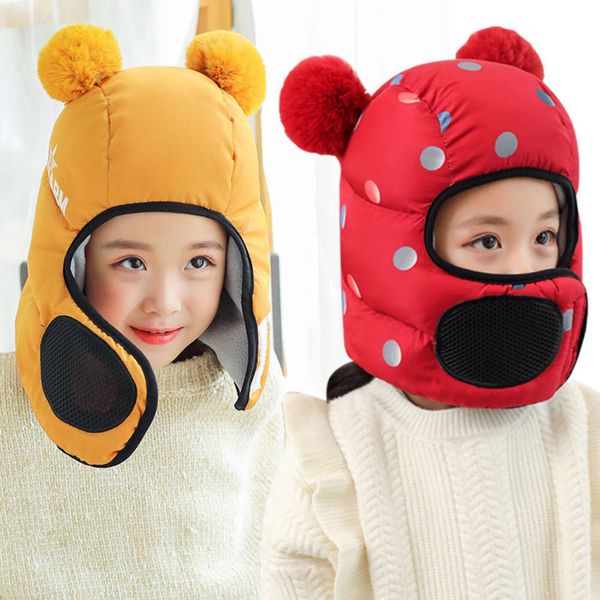 children bib one-piece hat lei feng winter boys add cashmere ear cotton cap baby warm girl cold proof student, Red;brown
children bib one-piece hat lei feng winter boys add cashmere ear cotton cap baby warm girl cold proof student, Red;brown