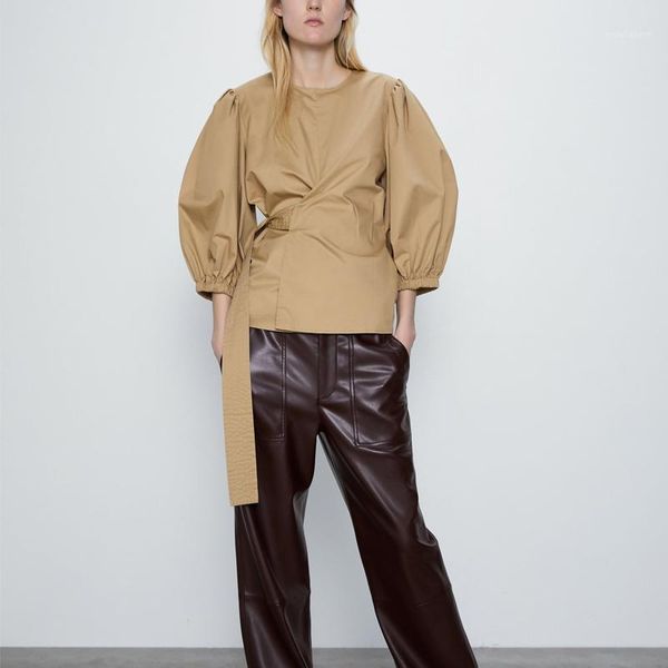 spring women's shirt casual solid color bow decoration shirt1, White
spring women's shirt casual solid color bow decoration shirt1, White