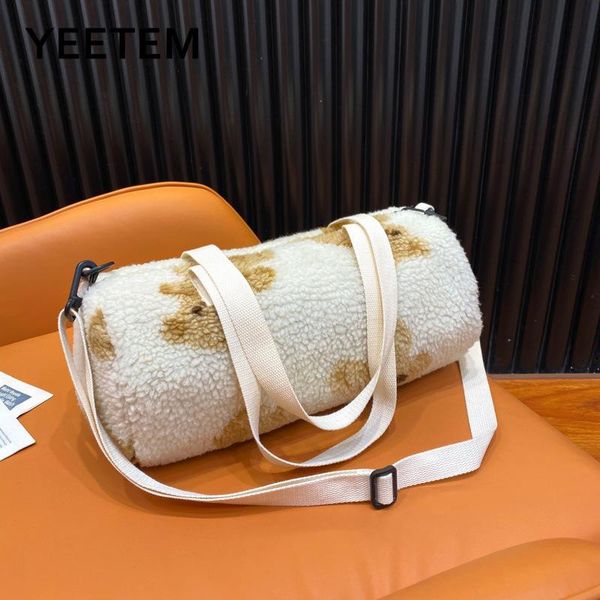cute bear lamb hair jacquard autumn and winter duffel bag plush one shoulder messenger handbag cartoon shoulder bag
cute bear lamb hair jacquard autumn and winter duffel bag plush one shoulder messenger handbag cartoon shoulder bag