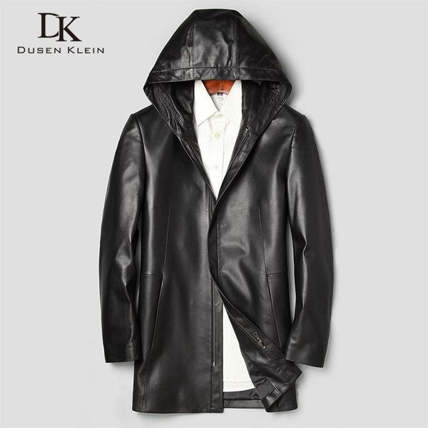 men's leather & faux men genuine jacket real sheepskin jackets 2021 spring casual hoodied mid-long brand 71j7866, Black
men's leather & faux men genuine jacket real sheepskin jackets 2021 spring casual hoodied mid-long brand 71j7866, Black
