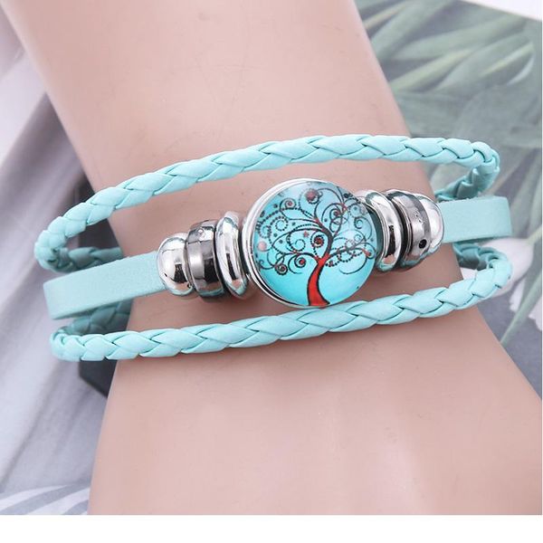 snap bracelet vintage handmade braided leather bracelet fit 18mm snap button diy jewelry charm bracelet for m bbyezl, Golden;silver
snap bracelet vintage handmade braided leather bracelet fit 18mm snap button diy jewelry charm bracelet for m bbyezl, Golden;silver