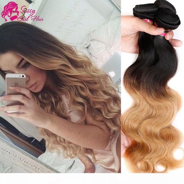 brazilian body wave virgin hair 4 bundles ombre hair weave styles t1b 27 blonde human hair, Black
brazilian body wave virgin hair 4 bundles ombre hair weave styles t1b 27 blonde human hair, Black