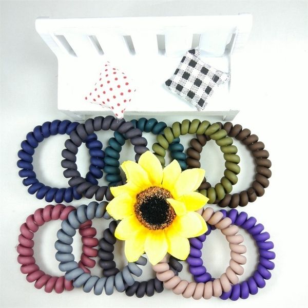factory3c9egirls new elastic frosted colored for telephone wire headwear ponytail holder rubber bands women hair accessoriese0f9
factory3c9egirls new elastic frosted colored for telephone wire headwear ponytail holder rubber bands women hair accessoriese0f9