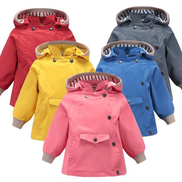 jackets spring autumn children kids windbreaker for girls clothes boys and coats hooded waterproof outerwear coat 2-10t, Blue;gray
jackets spring autumn children kids windbreaker for girls clothes boys and coats hooded waterproof outerwear coat 2-10t, Blue;gray
