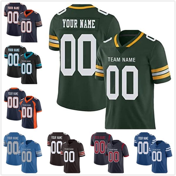 custom all team football uniforms personalized name and number embroidery jerseys men's women's youth stitched jersey, Black
custom all team football uniforms personalized name and number embroidery jerseys men's women's youth stitched jersey, Black