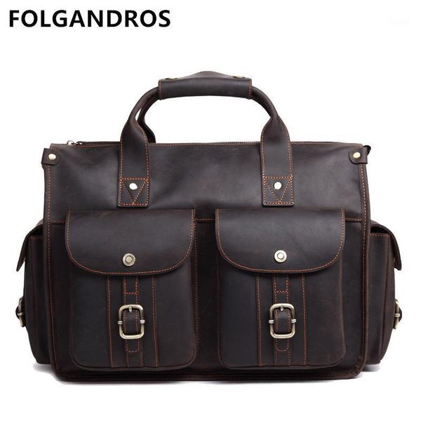 briefcases men's briefcase crazy horse genuine leather handmade business vintage cowhide lapcomputer bag1
briefcases men's briefcase crazy horse genuine leather handmade business vintage cowhide lapcomputer bag1