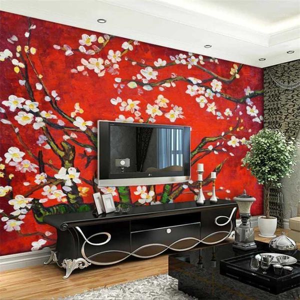 wallpapers mural custom wallpaper 3d large hd quality red bottom almond tree papel de parede oil painting art po murals wallpaper1
wallpapers mural custom wallpaper 3d large hd quality red bottom almond tree papel de parede oil painting art po murals wallpaper1