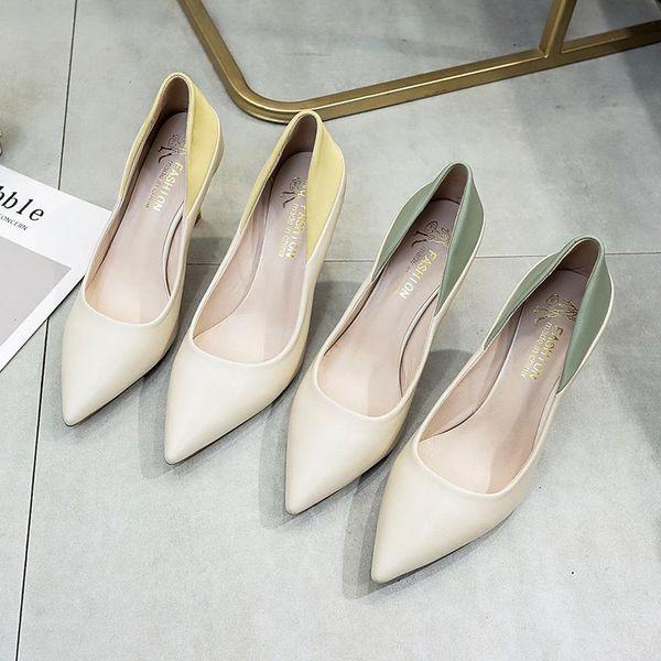 pointed toe shallow mouth high heel shoes women shoes concise elegant women's high heels bride party mid heel u14-41, Black
pointed toe shallow mouth high heel shoes women shoes concise elegant women's high heels bride party mid heel u14-41, Black