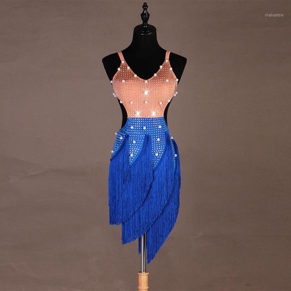new ballroom woman wear samba competition tassel fringe dancing latin dance dress1, Black;red
new ballroom woman wear samba competition tassel fringe dancing latin dance dress1, Black;red