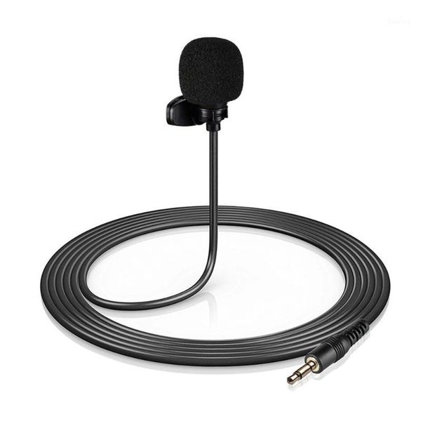 mini clip-on lapel lavalier condenser microphone with 4-pin 3.5mm plug 3 meters cable for live stream/recording/interview1
mini clip-on lapel lavalier condenser microphone with 4-pin 3.5mm plug 3 meters cable for live stream/recording/interview1