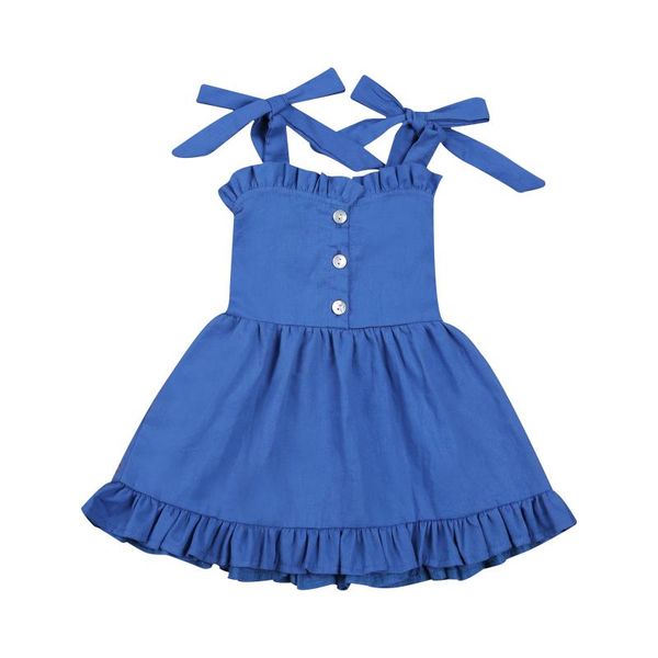 girl's dresses summer lovely baby girls princess dress 2 colors solid ruffles sleeveless button a-line mini sundress 0-24m, Red;yellow
girl's dresses summer lovely baby girls princess dress 2 colors solid ruffles sleeveless button a-line mini sundress 0-24m, Red;yellow
