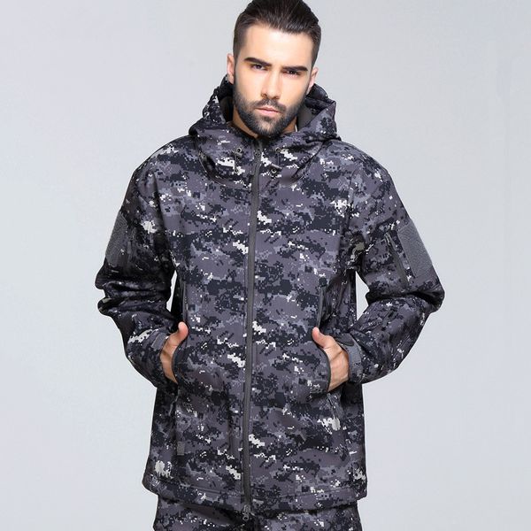military camouflage windproof waterproof coat men outdoor climbing riding soft shell fleece thick warm tactical jacket q1211, Black;brown
military camouflage windproof waterproof coat men outdoor climbing riding soft shell fleece thick warm tactical jacket q1211, Black;brown