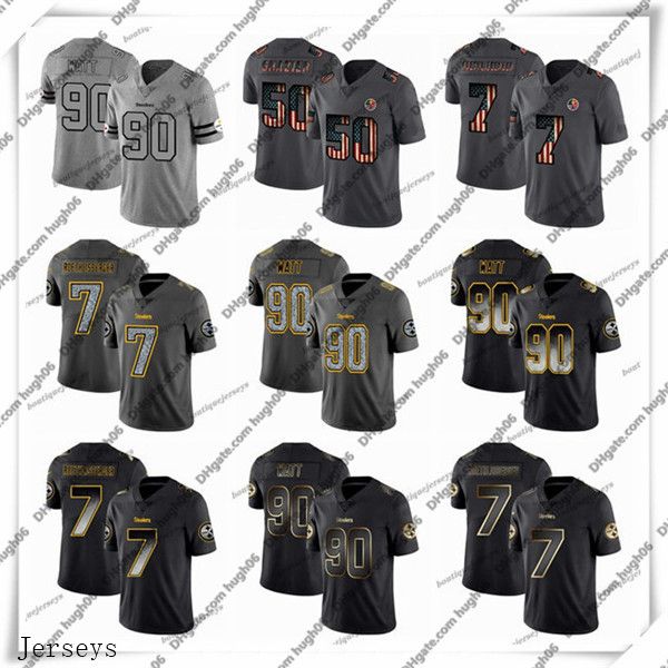 custom pittsburgh steelers 90 t.j. watt 7 ben roethlisberger 50 ryan shazier team logos cool edition football jerseys, Black;red
custom pittsburgh steelers 90 t.j. watt 7 ben roethlisberger 50 ryan shazier team logos cool edition football jerseys, Black;red