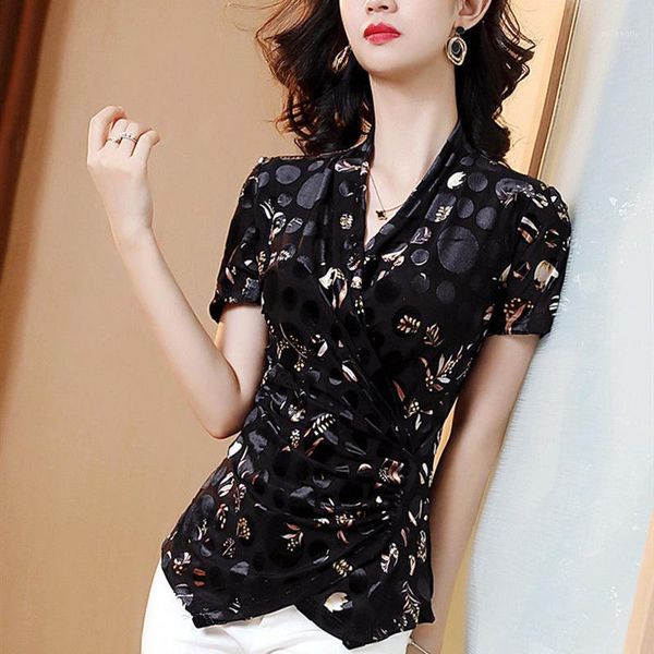 women spring summer style lace blouses shirts lady casual short sleeve v-neck polka dot printed blusas dd88911, White
women spring summer style lace blouses shirts lady casual short sleeve v-neck polka dot printed blusas dd88911, White